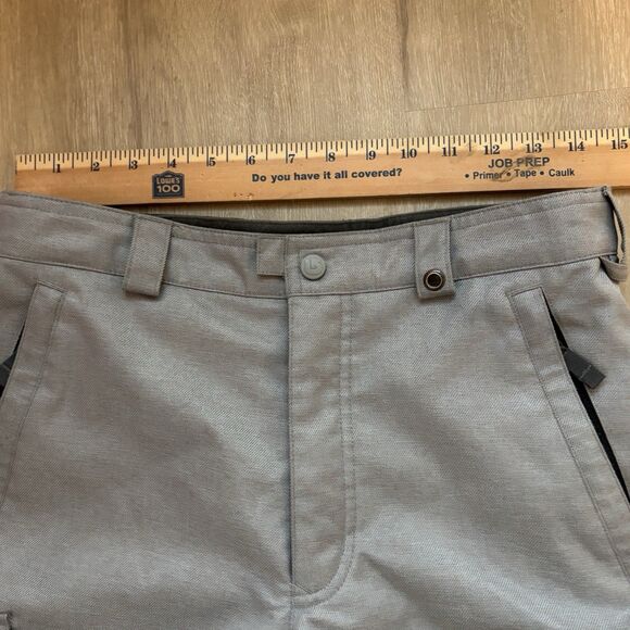 Burton DRYRIDE Cargo Snowboard Ski Pants Boys XL 14/15 Gray 30x28.5 Adjustable - Picture 12 of 16